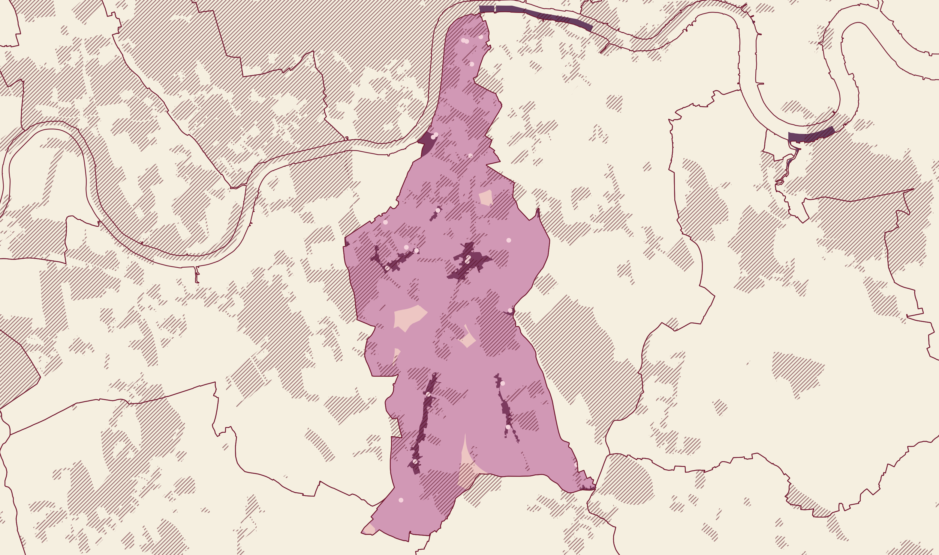 Small site zones for  London Borough of Lambeth